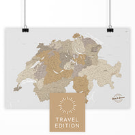 Teaser für Breuer's Schweiz-Karte als Poster Kollektion