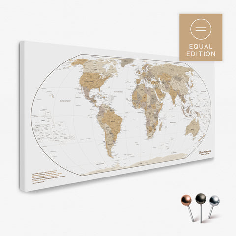 EQUAL EARTH world maps