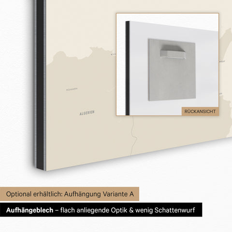 Italienskort TRAVEL® Magnettavle – i 21 farver