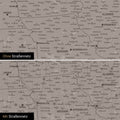 Kanada & USA Karte Pinn-Leinwand in Warmgray (Braun-Grau) optional mit dem Straßennetz der größten Highways und Interstates