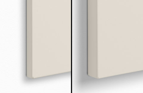Rahmentykkelse: Slim Line vs. Gallery Line