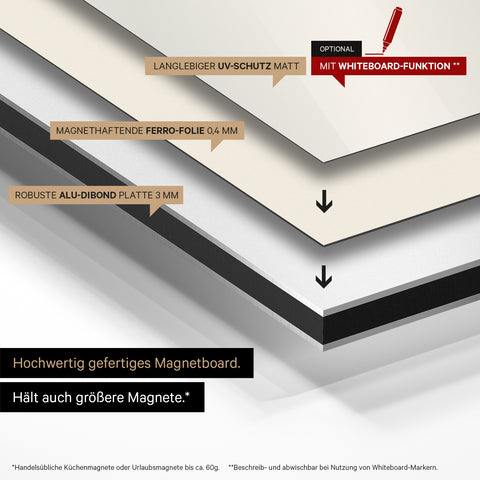 Magnetisk Schweizkort TRAVEL® Magnettavle – Desert Sand